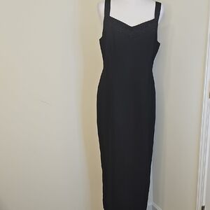 R&M RICHARDS women's Black Maxi Dress Size‎ 10